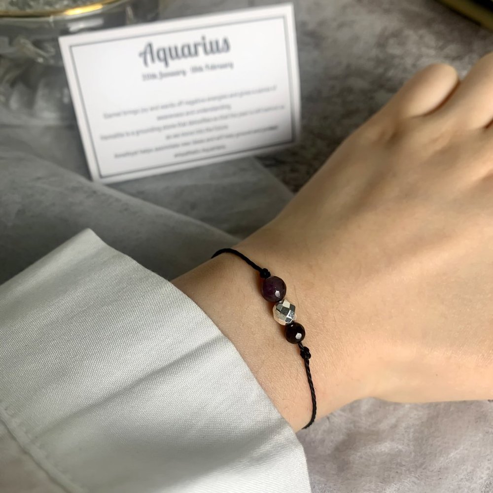 🆕Zodiac Sign Bracelets - Picture 3 of 11